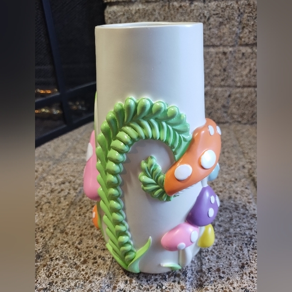 Mushroom Vase Ceramic Electric Pastel Boho Colorful - Picture 16 of 16